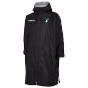 McKvr Fulham Irish GAA Weatherproof Changing Robe - Youth - Black