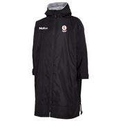 McKvr Eire Og GAA Carlow Weatherproof Changing Robe - Youth - Black