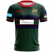 McKvr Civil Service NI RFC 4WS Pro Home Jersey - Adult - Green image