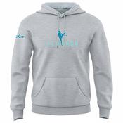 McKvr Clifford Hoodie - Womens - Grey/Turq
