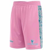 McKvr Clifford Reversible Basketball Shorts - Womens - Pink/Mint image