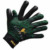 McKvr Clifford Gaelic Gloves - Youth - Green/Amber