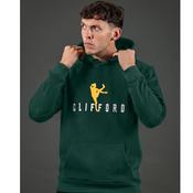 McKvr Clifford Hoodie - Adult - Forest Green/Amber