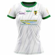 McKvr Clonmore Robert Emmets LGFA Away Jersey - Womens - White