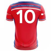 McKvr Copenhagen Numbered Goalkeeper Jersey - Adult - Red/Royal Player Fit image