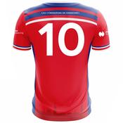 McKvr Copenhagen LGFA Numbered Goalkeeper Jersey - Adult - Red/Royal image
