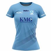 McKvr Cortoon Shamrocks LGFA Youth Playing Jersey - Womens - Sky image