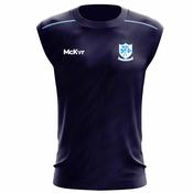 McKvr Cortoon Shamrocks Sleeveless Jersey - Adult - Navy/Sky image
