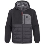 Craghoppers Jakob Hooded Hybrid Jacket - Mens - Dark Iron image