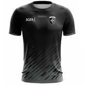 McKvr Crossmaglen Rangers LGFA Training Jersey - Youth - Black/Gunmetal