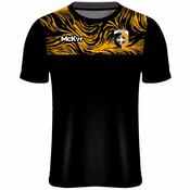 McKvr Crossmaglen GAC Tee - Youth - Black/Amber image