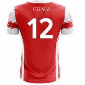 McKvr Cuala GAA Numbered Official Jersey - Youth - Red/White