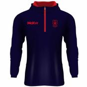 McKvr Cuala GAA Legend 1/4 Zip Hooded Jacket - Adult - Navy