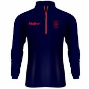 McKvr Cuala GAA Legend 1/4 Zip Jacket - Adult - Navy