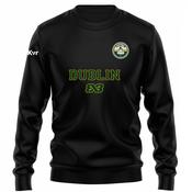 McKvr Dublin 3X3 Basketball Core Pro Cotton Sweat Top 1 - Adult - Black image