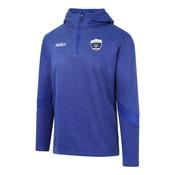 McKvr East Meath United FC Core 22 1/4 Zip Hoodie - Adult - Royal