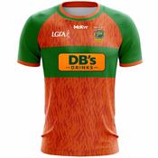 McKvr Eire Og LGFA Craigavon Home Jersey - Adult - Orange/Green image