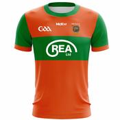 McKvr Eire Og GAC Senior Playing Jersey - Adult - Orange/Green image