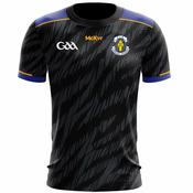 McKvr Errigal Ciaran GAA Training Jersey - Adult - Black/Charcoal Player Fit image