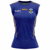 McKvr Errigal Ciaran LGFA Sleeveless Jersey - Womens - Royal/Amber