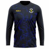 McKvr Errigal Ciaran Long Sleeve Tech Top - Adult - Black/Royal image