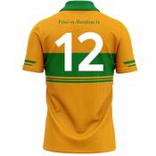 McKvr Faughs Camogie Numbered Playing Jersey - Youth - Amber image