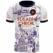 McKvr Fleadh Cheoil Belfast 2026 Jersey - Adult - White/Blue