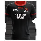 McKvr Fossa GAA Away Jersey - Adult - Black/Red image