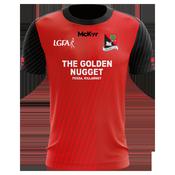 McKvr Fossa LGFA Playing Jersey - Youth - Red/Black image