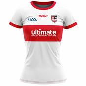 McKvr Fr Griffins Eire Og GAA Away Jersey - Womens - White/Red image