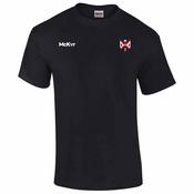 McKvr Queens Athletics Cotton Tee - Adult - Black