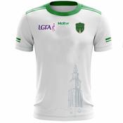 McKvr Groningen Gaels LGFA Playing Jersey - Youth - White/Green image