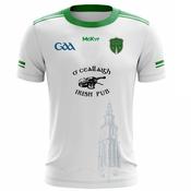 McKvr Groningen Gaels GAA Playing Jersey - Adult - White/Green Player Fit image