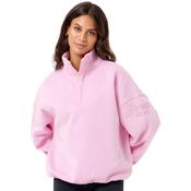Gym+Coffee Snap Collar Sierra Sweatshirt - Womens - Baby Pink image