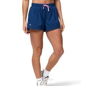 Gym+Coffee Contender Shorts - Womens - Petrol Blue