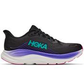 Hoka Clifton 11 Running Shoes - Womens - Black/Neon Nebula image