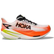 Hoka Mach X 3 Running Shoes - Mens - White/Neon Tangerine image