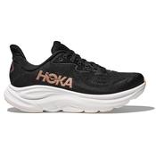 Hoka Clifton 10 Running Shoes - Womens - Black/Rose Gold