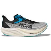 Hoka U Rocket X3 Running Shoes - Mens - White/Black image