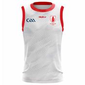 McKvr Kildallan GAA Training Vest - Adult - White/Red image