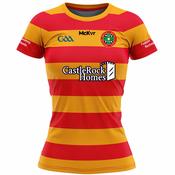 McKvr Newcestown GAA Underage Match Jersey 1 - Womens - Amber/Red image