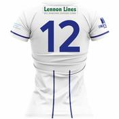 McKvr Latton O'Rahilly GAA Numbered Playing Jersey - Womens - White