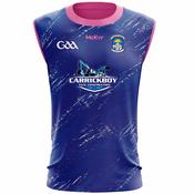 McKvr Legan Sarsfields GAA Training Vest - Youth - Royal/Pink