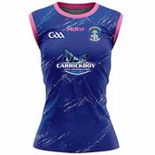McKvr Legan Sarsfields GAA Training Vest - Womens - Royal/Pink
