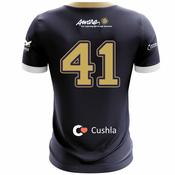 McKvr Leinster Warriors Masters Rugby Numbered Playing Jersey - Adult - Navy image