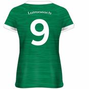 McKvr Limerick Camogie Official Numbered Jersey - Youth - Green/White image