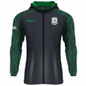 McKvr Lucan Sarsfields GAA Boost Full Zip Hoodie - Youth - Charcoal/Green