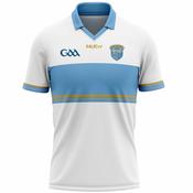 McKvr Mar Menor GAA Playing Jersey - Adult - White/Sky Player Fit image