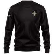 McKvr Tullysaran Road Bowls Core Pro Cotton Sweat Top - Adult - Black image