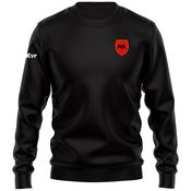 McKvr Longhorns RLC Core Pro Cotton Sweat Top - Adult - Black